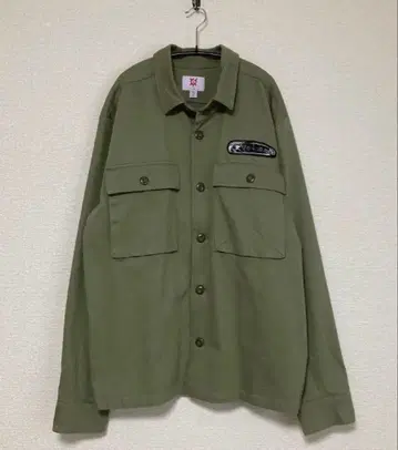 새상품 VOLCOM 볼컴 L 워크 셔츠 자켓 카키