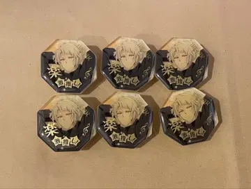 아이돌리쉬 세븐 야오토메 가쿠 캐릭터 플로! 아크릴 배지 6개