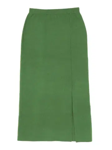 LAGUNAMOON 슬릿 롱 니트 스커트