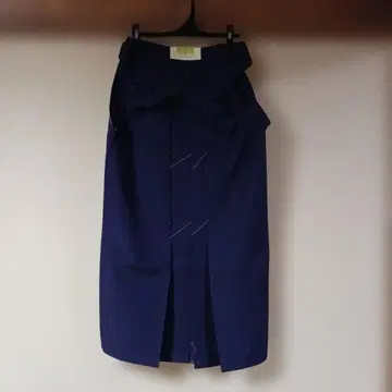 보라색 하카마 S 사이즈 폴리에스테르 100%