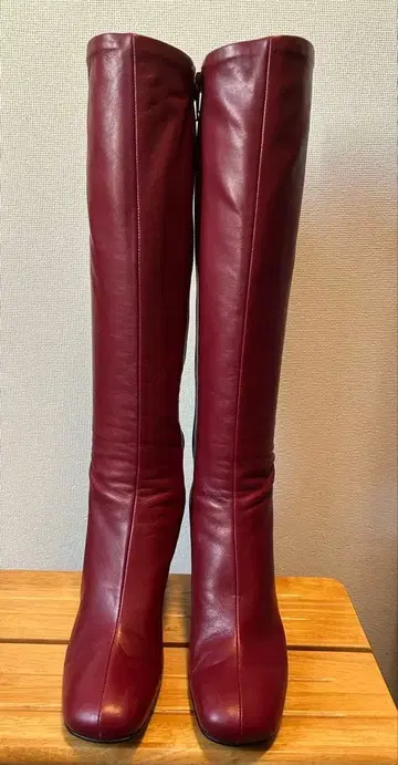 DIANA 가죽 롱 부츠