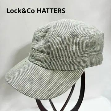 Lock&Co HATTERS 워크캡 히코리 린넨