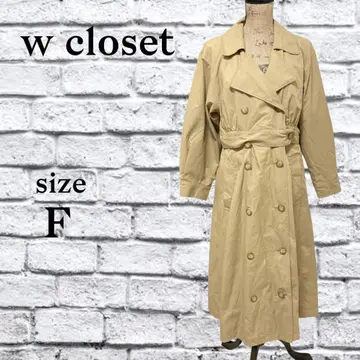 A293 더블 클로젯 [ F ] 트렌치코트 겉옷 더블 아우터