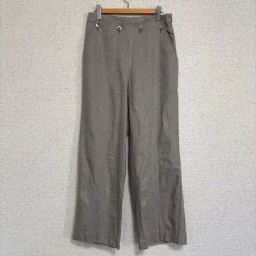 그레이 베이지 와이드 팬츠 XL