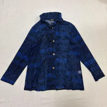 00 s 빈티지 에스닉 패턴 셔츠 아카이브 그런지 y2k