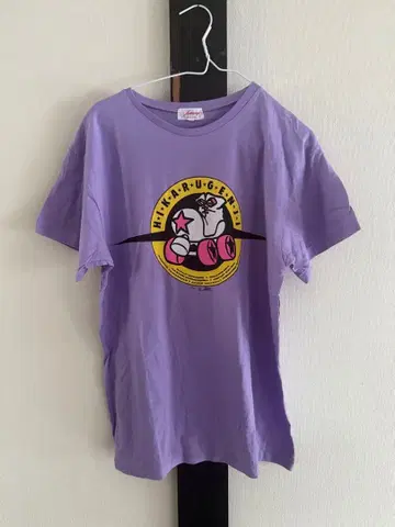 초레어 Johnnys 빛 GENJI 그래픽 T셔츠 라벤더