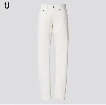 유니클로 +J 셀비지 스트레이트 청바지 24인치