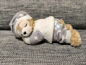 상하이 디즈니 더피 봉제 인형 키체인