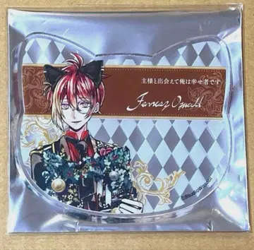 페네스 악마고양이 난자타운 아크릴 코스터 아쿠코 악마집사와 검은 고양이