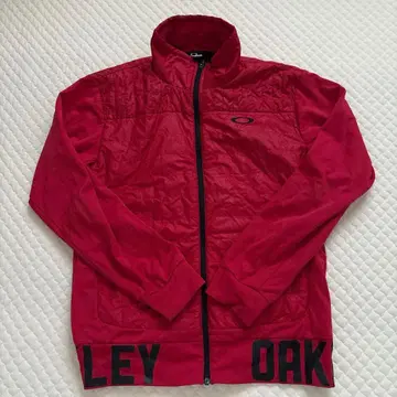 Oakley 오클리 나일론 자켓 빨간색 골프웨어 다운 자켓