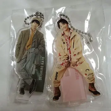 카토 세이시로 아크릴 키링 2개 세트