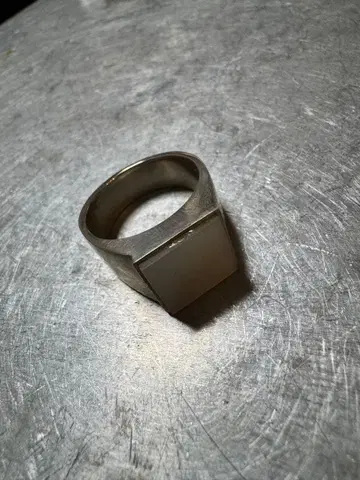 히어즈 실버 스퀘어형 반지 20~21호