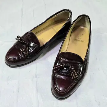 REGAL 버건디 태슬 로퍼