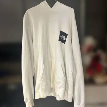 THE NORTH FACE 화이트 후드티