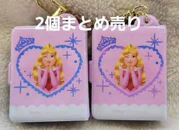 2개 세트 디즈니 프린세스 미니 앨범 키체인
