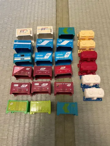 프라레일 화차 컨테이너 세트