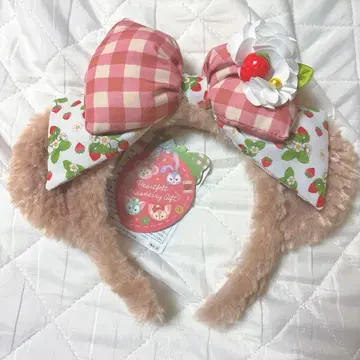 더피 프렌즈 스트로베리 기프트 머리띠 셰리메이