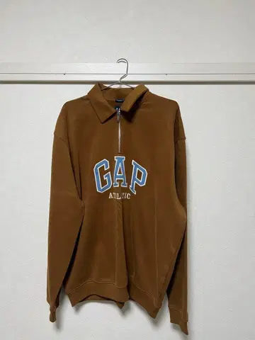 GAP 브라운 집업 트레이닝복