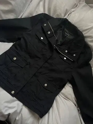 블랙 자켓 y2k 다크 코어