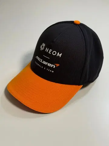 McLaren NEOM 캡 블랙/오렌지