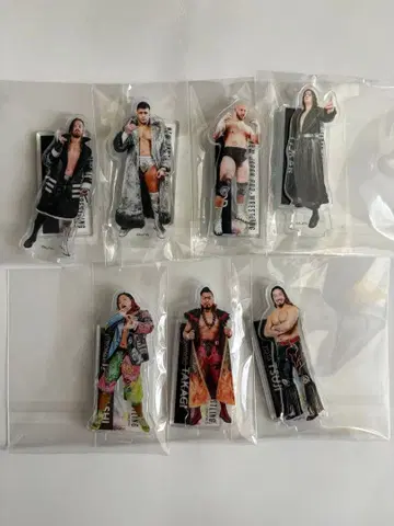 신일본 프로레슬링 무소속 WAR DOGS 아크릴 스탠드 세트