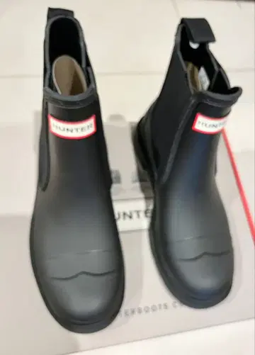 헌터 남성용 레인부츠 사이즈 6