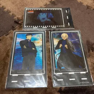 명탐정 코난 흑철의 어영 아크릴 아트 스탠드