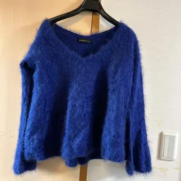 DAMA 캐시미어 스웨터 로얄 블루