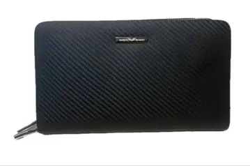 HANS BAND 남성용 가방 블랙 지갑 W 지퍼