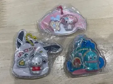 캐릭터 아크릴 키링 3개 세트