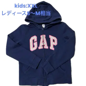 GAP 로고 집업 후드티 네이비 GAPkids