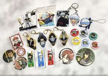 은혼 굿즈 묶음 판매 세트 캔뱃지 키링 아크릴 스탠드