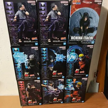 EFFECTREME 나루토 피규어 9체 세트