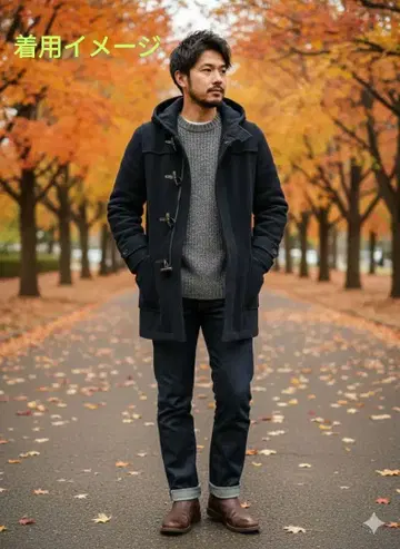 [새상품급] ORCIVAL (오르치발) 남성용 더플 코트 사이즈 3