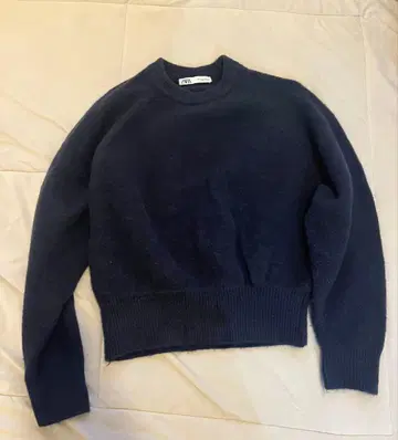 24AW ZARA 니트 블루 M 사이즈