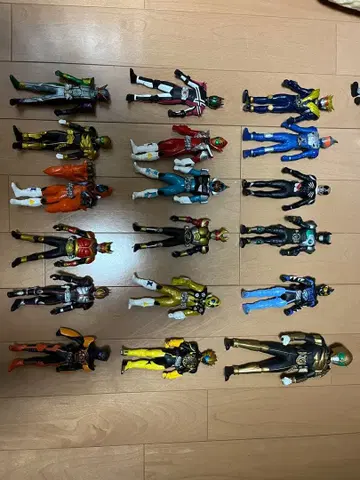 가면라이더 피규어 세트 15cm