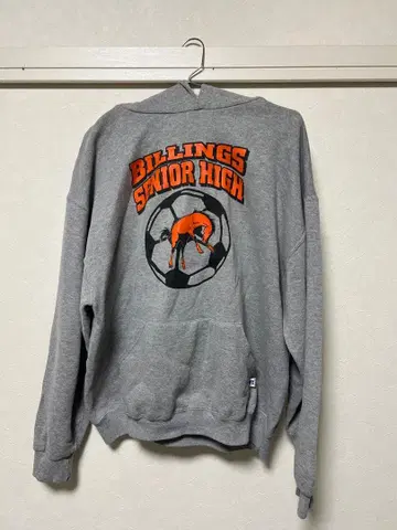 Billings Senior High 후드 부착 맨투맨