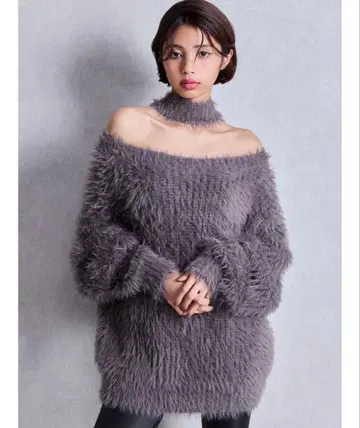 [ GYDA ] 제이다 오프숄더 그레이