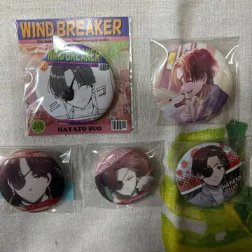 WIND BREAKER 소우비 슌페이 캔뱃지 문구 카페 윈히로
