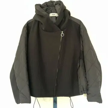 AZUL 후드 부착 블랙 자켓