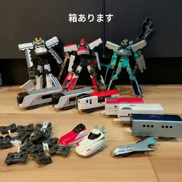 프라레일 신카리온 Z 변형 로봇 세트 3체 외 부품 세트