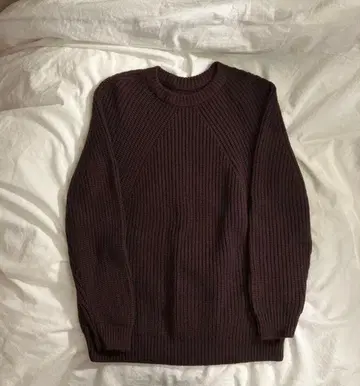 [ 새상품급 ] BATONER 시그니처 크루넥 니트