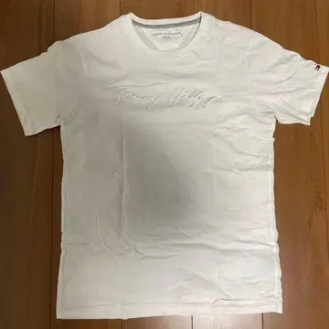TOMMY HILFIGER 화이트 T셔츠 M