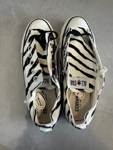 컨버스 척 테일러 올스타 제브라 패턴