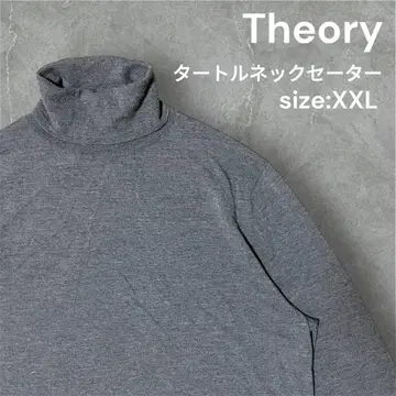 [인기] Theory 터틀넥 스웨터 size:XXL 얇은 소재 그레이