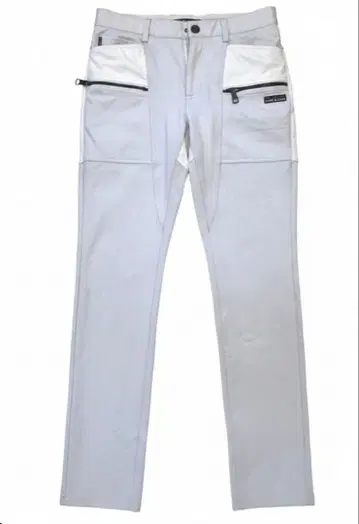 MARK & LONA 화이트 슬림핏 팬츠