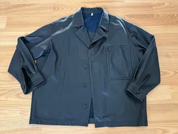 CCU 가죽 셔츠 자켓 SH-06 LAMB 가죽 size 1