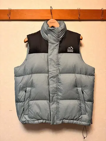 Franklin Climbing 다운 베스트 그레이/블랙 사이즈 6
