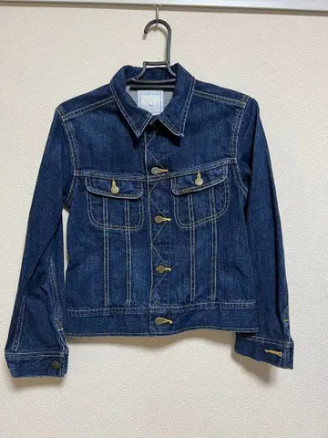 Lee for Discoat 다크 데님 데님 자켓