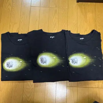 그라니프 라이드온 슈팅 스타 반팔 T셔츠 XL 3장 세트